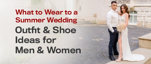 What to Wear to a Summer Wedding: Outfit & Shoe Ideas for Men & Women What to Wear to a Summer Wedding: Outfit & Shoe Ideas for Men & Women | Metro Shoes