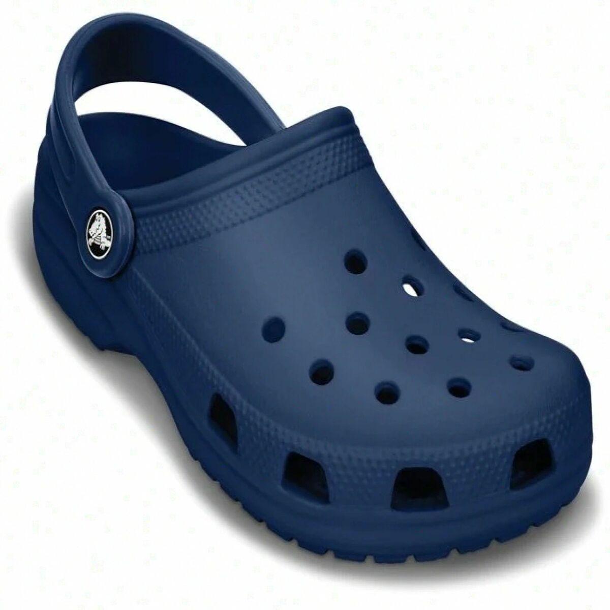 Blue cheap crocs mens