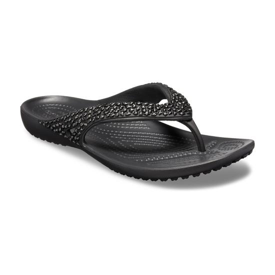 Crocs Black Casual Slippers