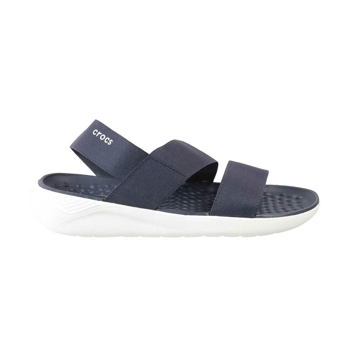womens navy blue casual sandals