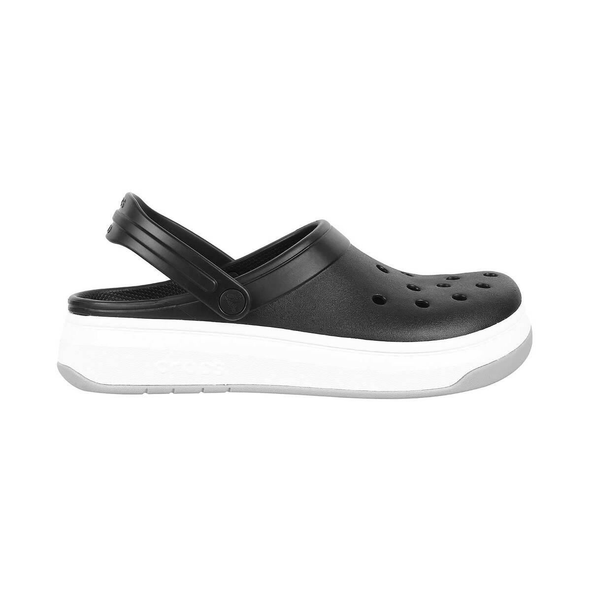 black and white crocs mens