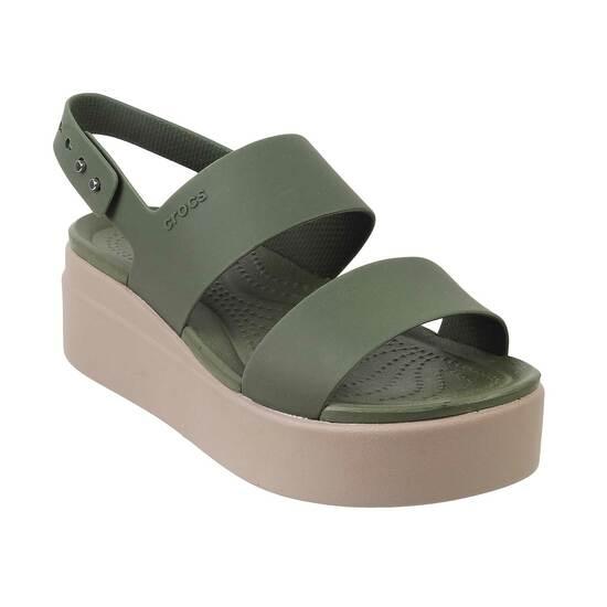 Crocs Green Casual Sandals