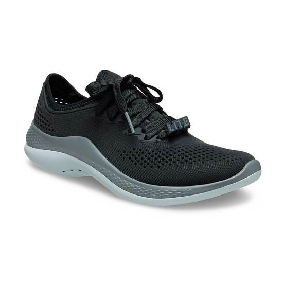 Crocs LiteRide Black-Grey Casual Sneakers
