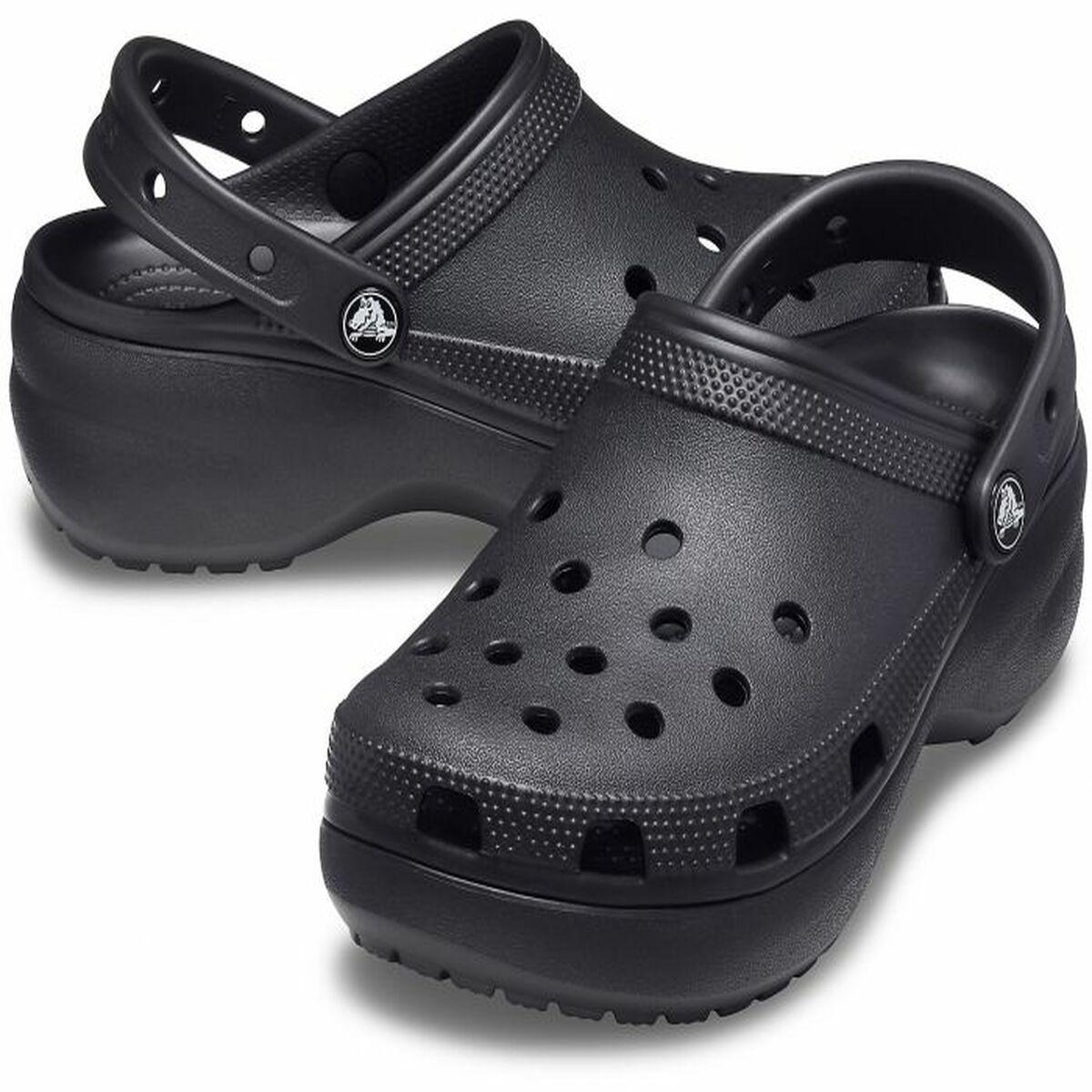 crocs black casual clogs