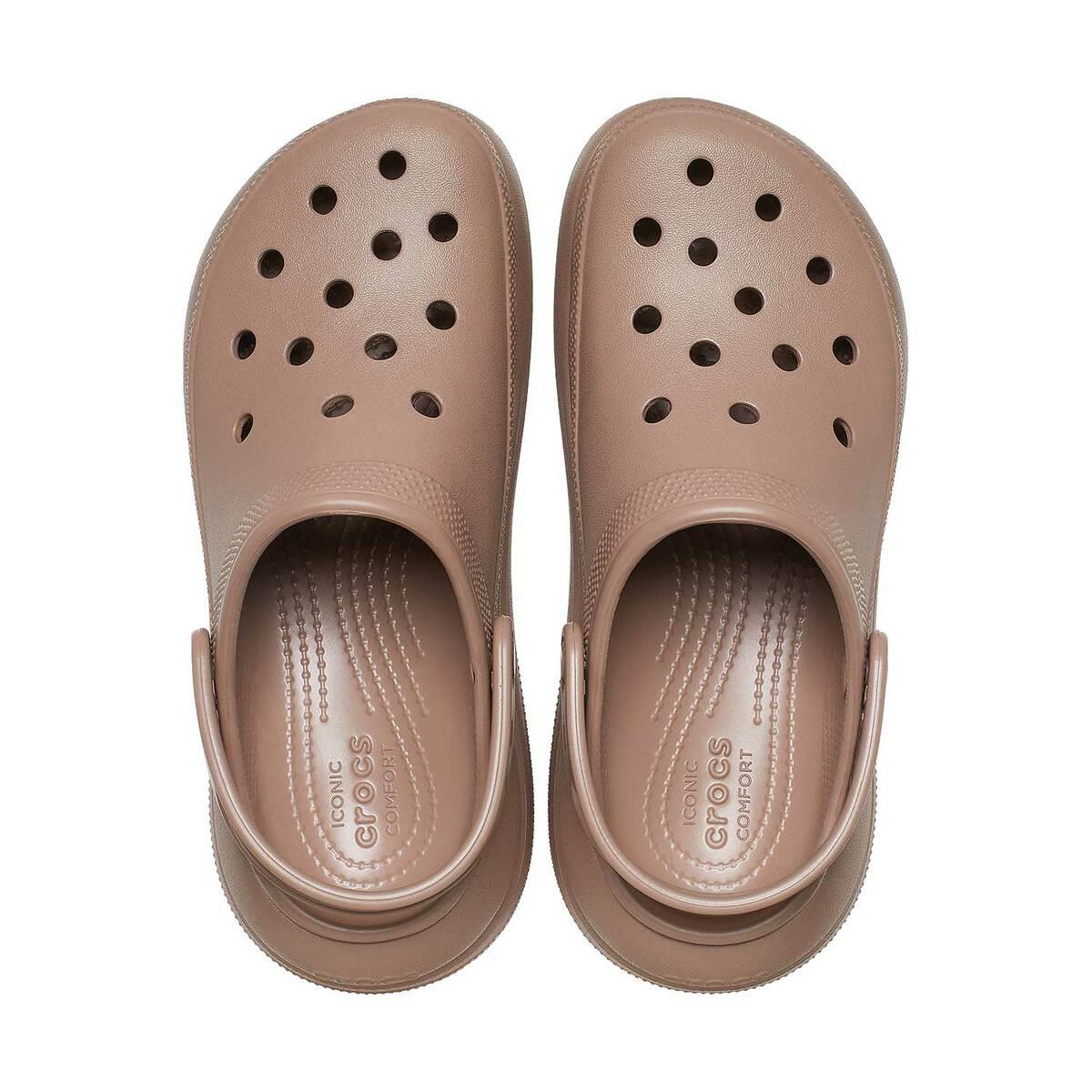 Leather crocs women's best sale