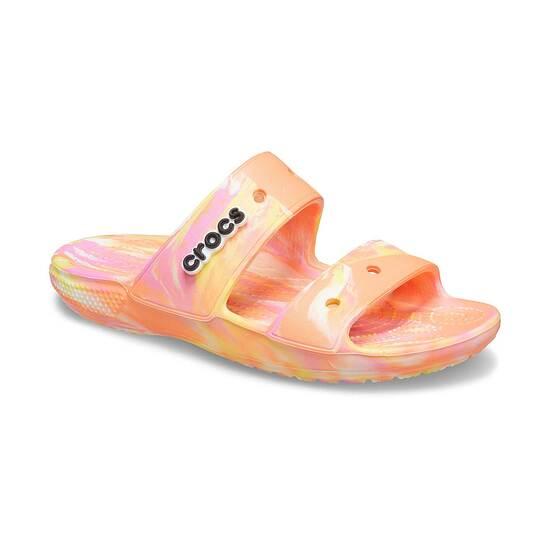 Crocs Orange Casual Slippers