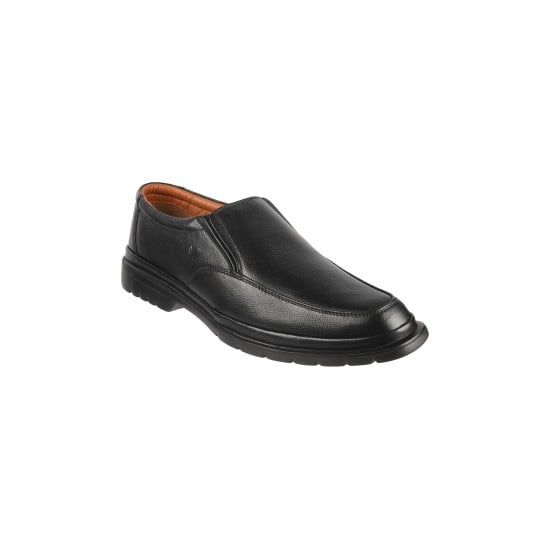 Men Black Formal Slip Ons