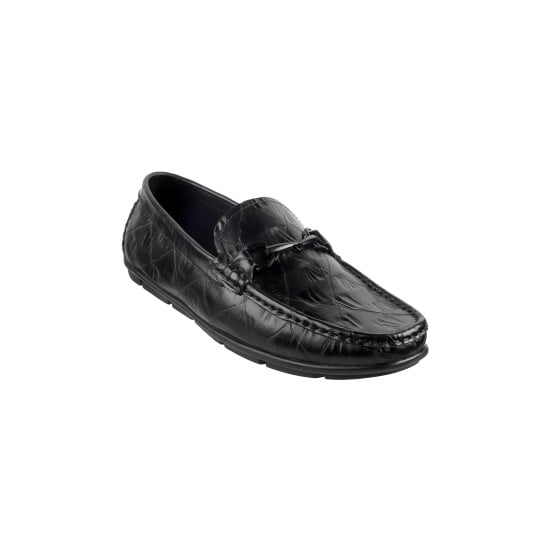 Men Black Casual Loafers