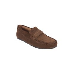 Men Tan-suede Casual Loafers