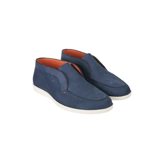 Men Navy-Blue Casual Loafers