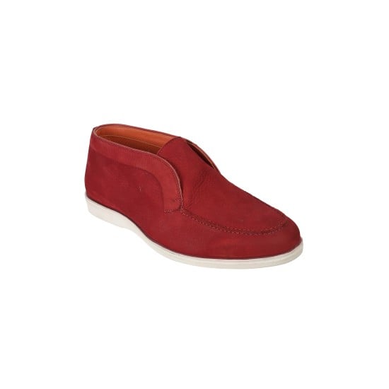 Men Red Casual Loafers