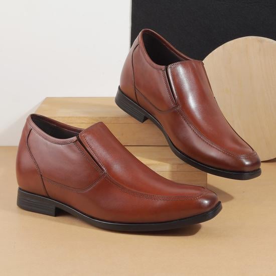 Men Tan Formal Moccasin