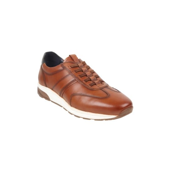 Men Tan Casual Lace Up