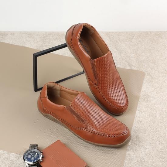 Men Tan Casual Loafers