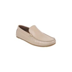 Men Beige Casual Loafers