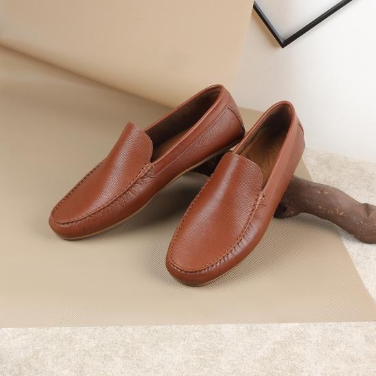 Men Tan Casual Loafers