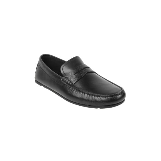 Men Black Casual Loafers