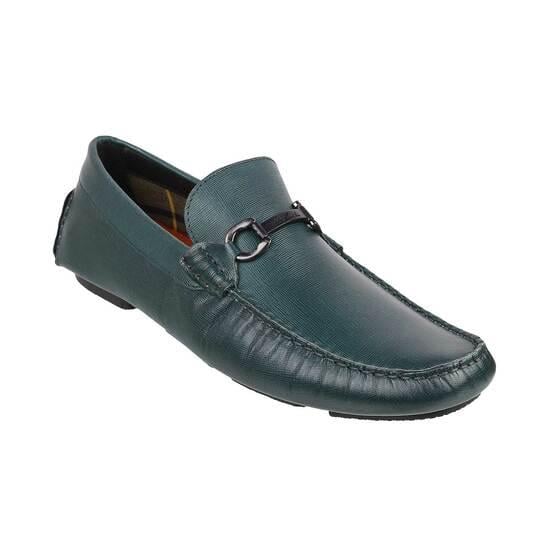 Men Green Casual Loafers