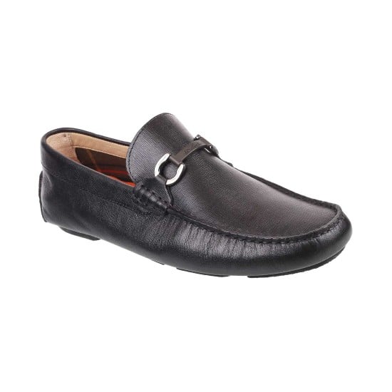 Men Black Casual Loafers
