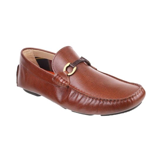 Men Tan Casual Loafers