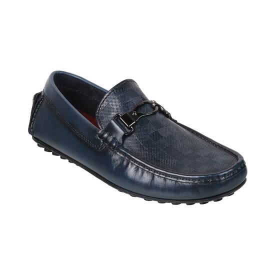 Men Navy-Blue Casual Loafers