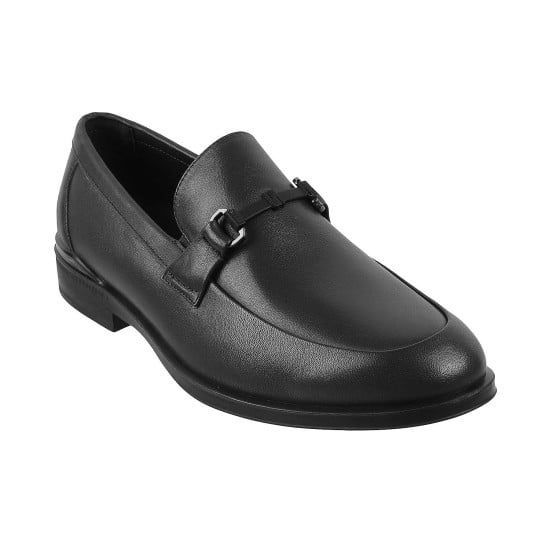 Men Black Formal Moccasin