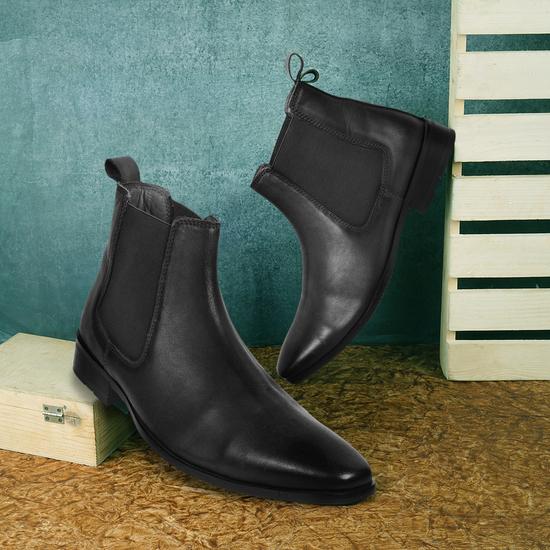 Men Black Formal Boots