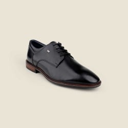 Men Black Formal Lace Up