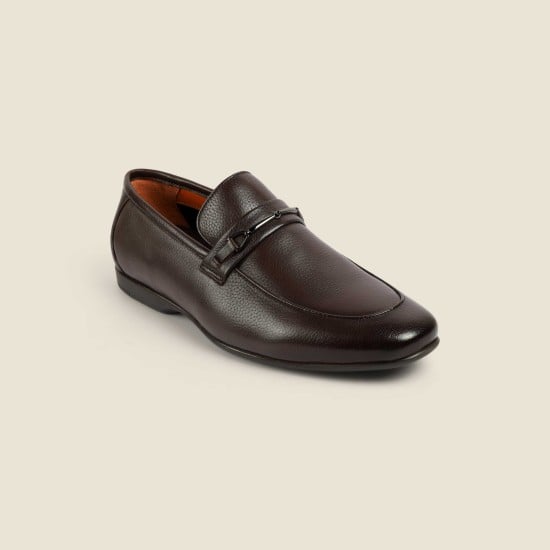 Men Coffee Formal Moccasin