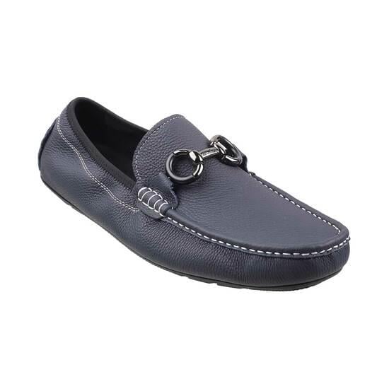 Davinchi Navy-Blue Casual Loafers
