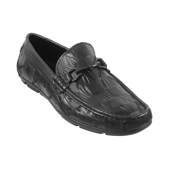 Men Black Casual Loafers