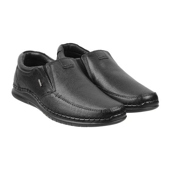 Men Black Casual Moccasin