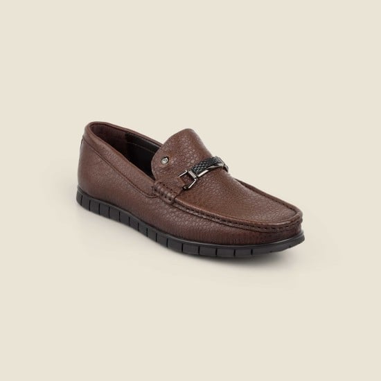 Men Brown Casual Loafers