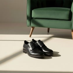 Men Black Formal Lace Up