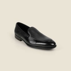 Men Black Formal Moccasin