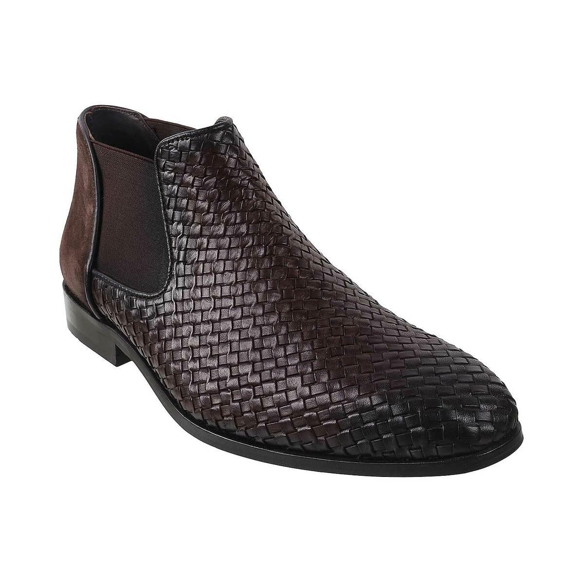 Buy J.Fontini Brown Formal Boots Online 