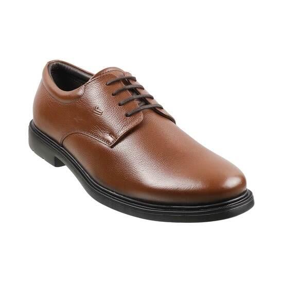 Men Tan Formal Lace Up