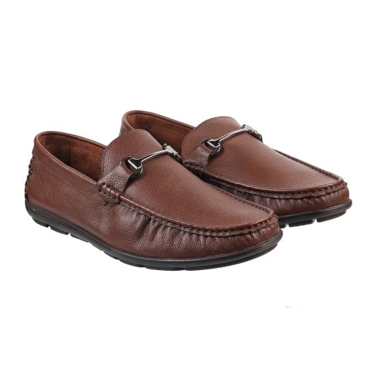 Men Tan Casual Loafers