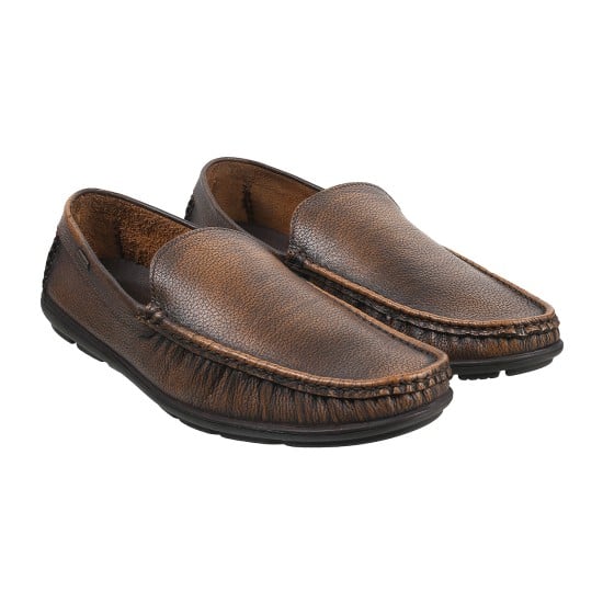 Men Brown Casual Loafers