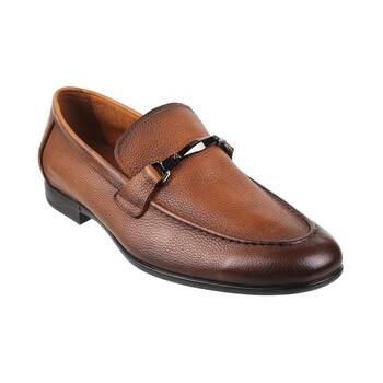 J.Fontini Tan Formal Moccasin