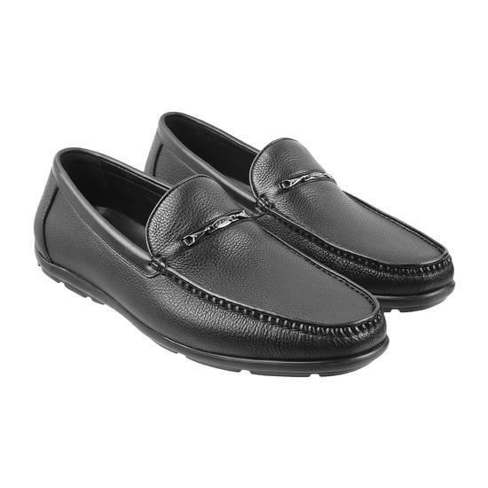 Men Black Casual Loafers