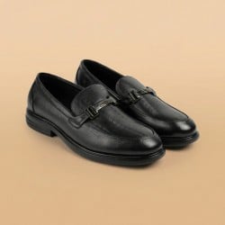 Men Black Formal Moccasin