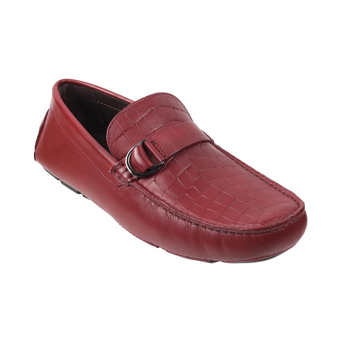 Buy Genx Men Red Casual Loafers Online