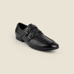 Men Black Formal Monk