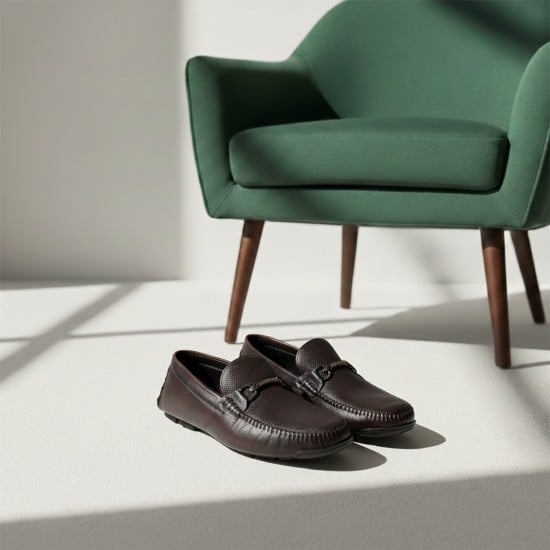 Men Brown Casual Loafers