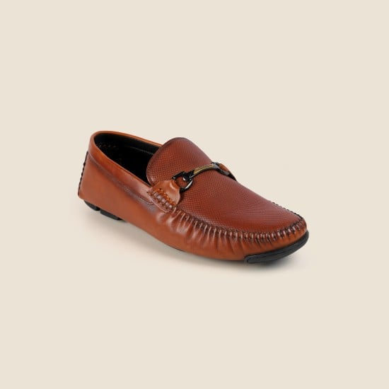 Men Tan Casual Loafers