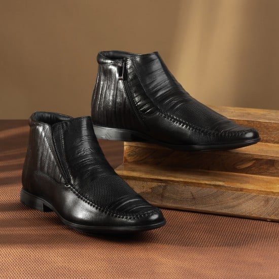 Men Black Formal Boots