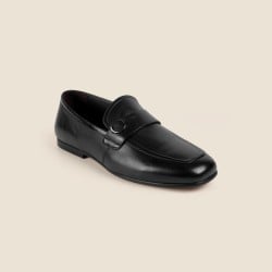 Men Black Formal Moccasin