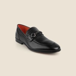 Men Black Formal Moccasin