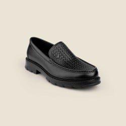 Men Black Formal Moccasin